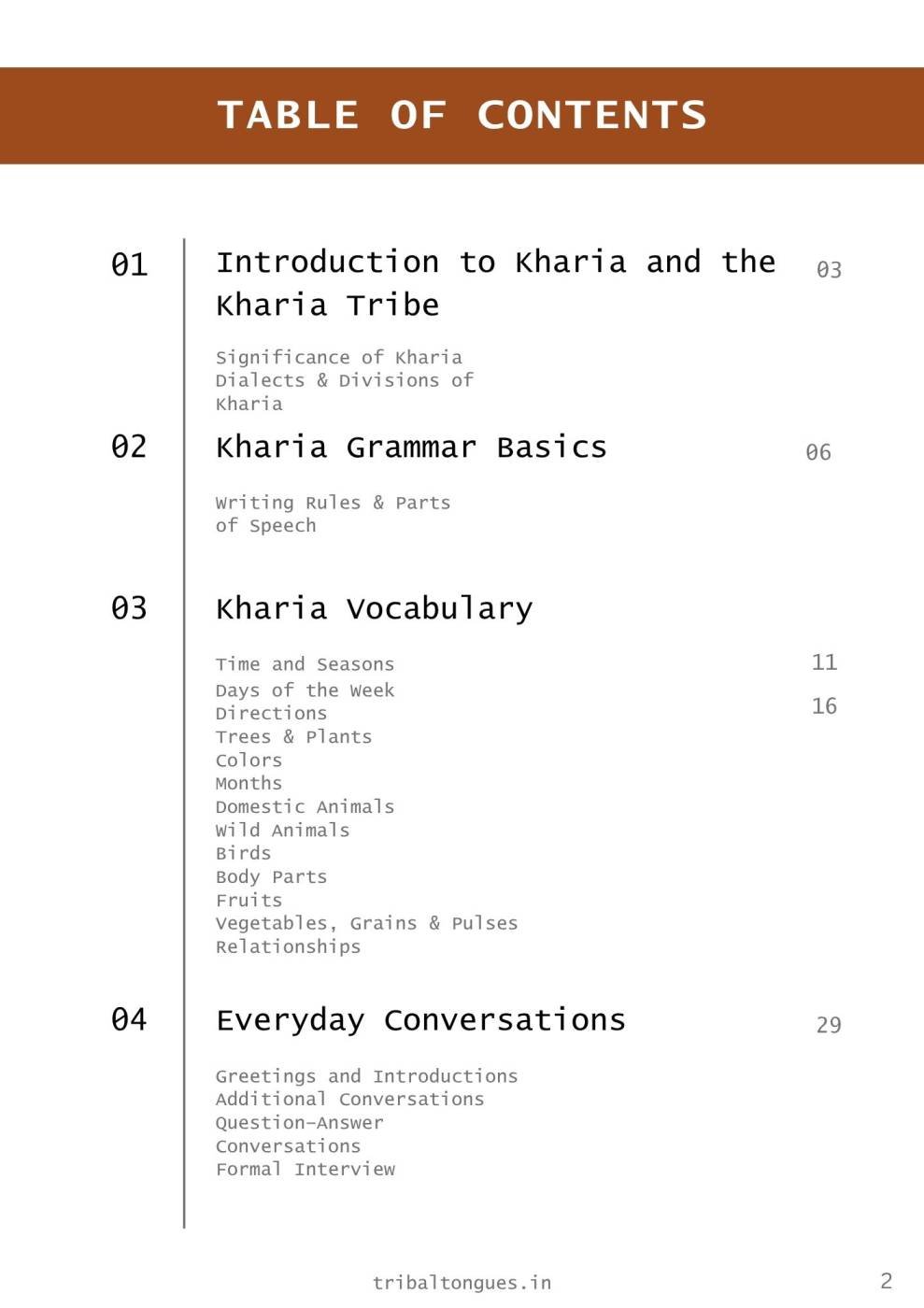 Kharia learning Ebook - Learn Kharia in 21 Days - Image 2